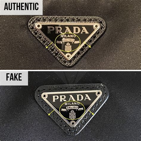 prada gürteltasche fake|real Prada bag.